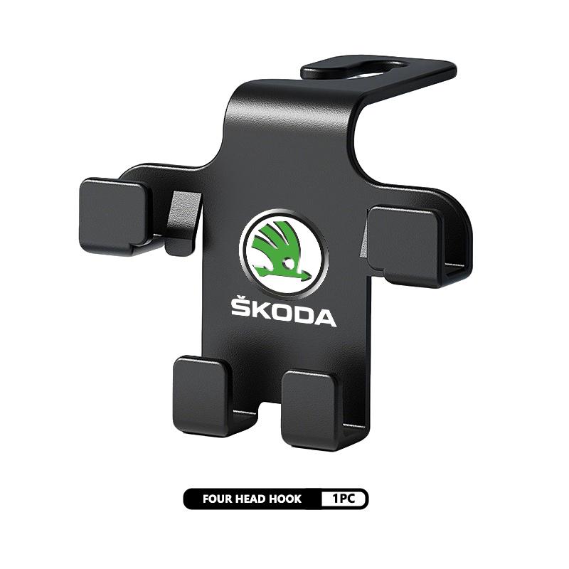Rjhwp8 For Skoda Car Interior Seat Hook Sundry Storage Holder Accessories Fabia Kamiq Superb Scala Enyaq-iV MK3 VisionS Yeti
