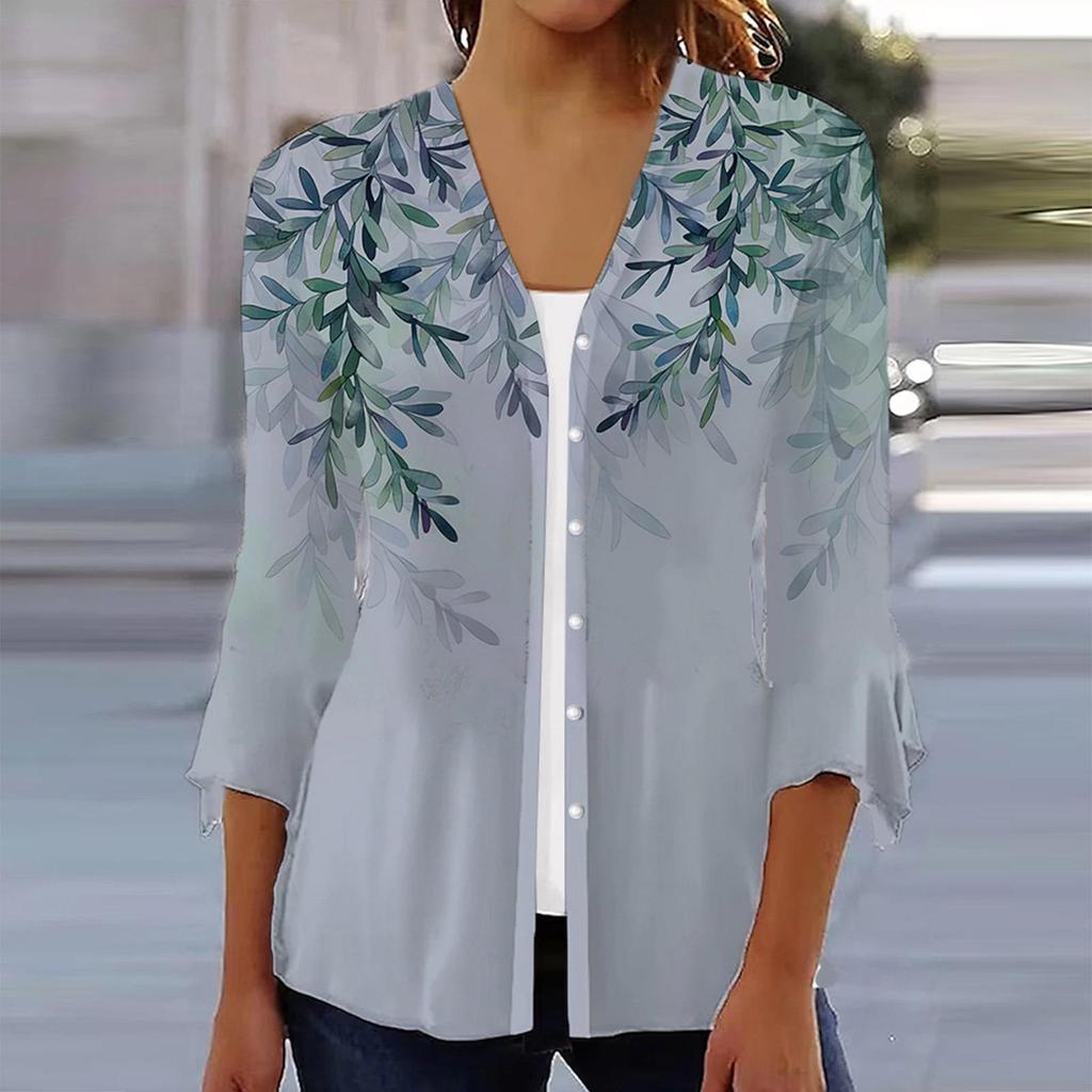 Women's Summer Sunscreen Cardigan Shawl: Versatile, Thin, Short Style, Plus Size Available.