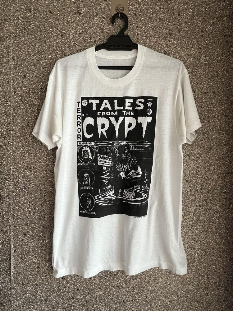 

Tales From The Crypt Movie White Short Sleeve Unisex T shirt Vtg S5XL WA3620 Unisex T-Shirt XXXXL