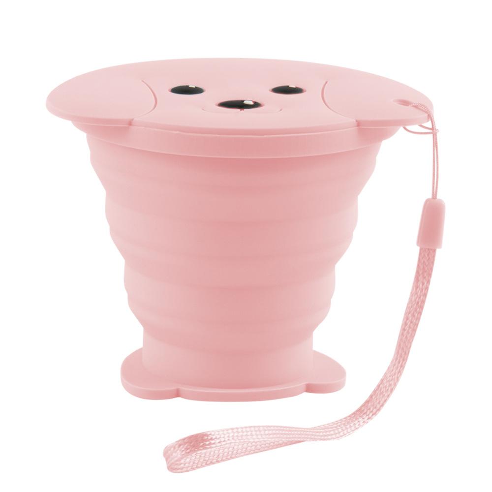 Folding Cup Lightweight Outdoor Use Active Cup Food-grade Shrinkage Gargle Cup Travel Silicone Folding Cup