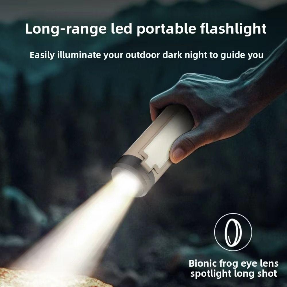 Brightness Adjustable LED Tent Light 3 Leaf Foldable Rechargeable Lantern  Outdoor Camping