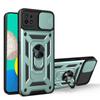 For Samsung Phone Case Galaxy M32 Slide Camera Lens Phone Cases For Samsung Galaxy M32 M 32 4g 5g Shockproof Military Grade Armor Ring Stand Cover