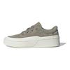 Adidas Labcourt Anti-Slip Wear-Resistant Low-Top Skateboard Shoes Unisex Earth Brown White Sneakers JS0556