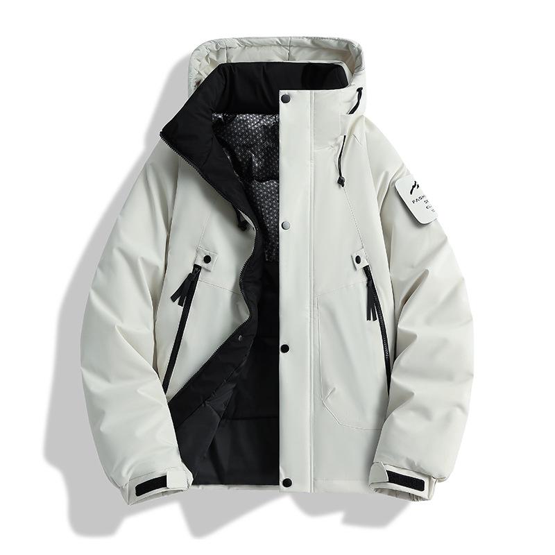 

Графеновая ветровка с хлопковым утеплителем: Унисекс Водонепроницаемая Зимняя Куртка, Утепленная для Тепла. XL