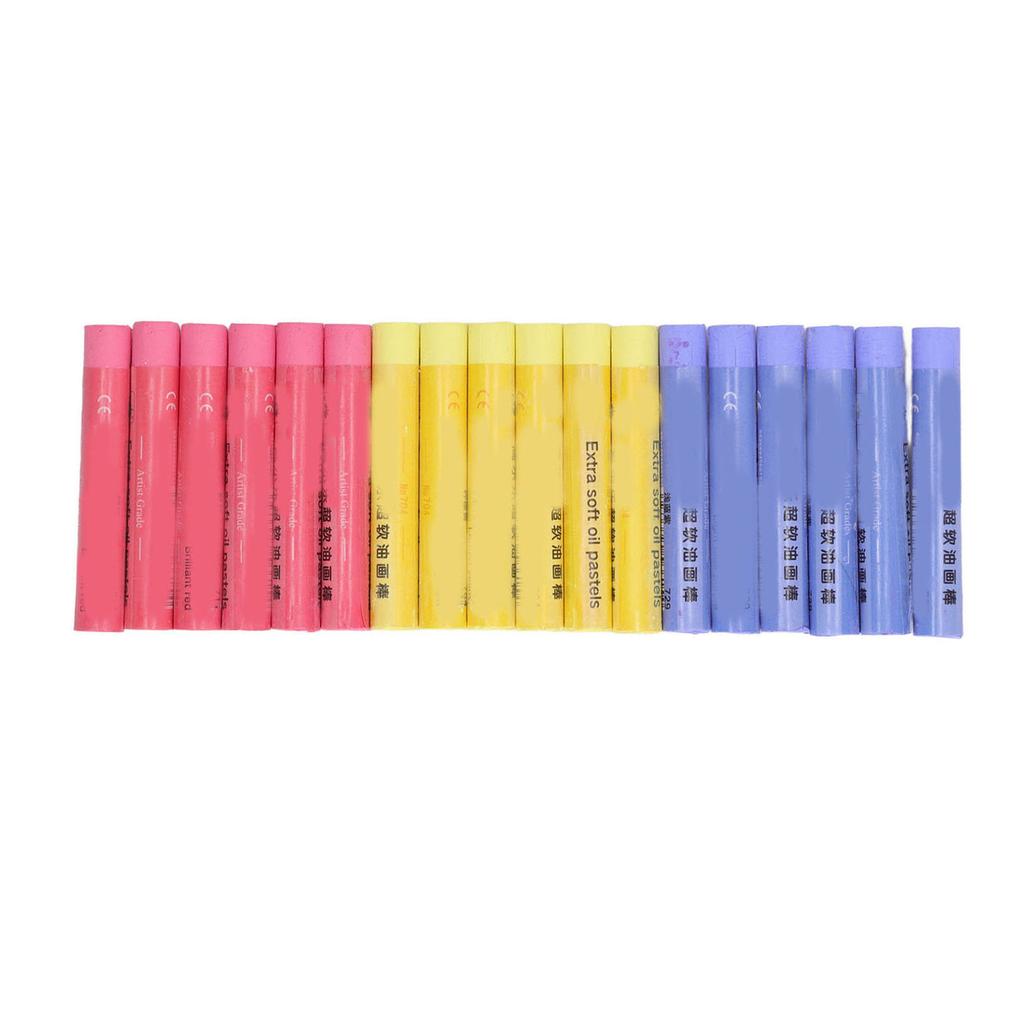 Oil Pastel Set Toxic Free Light Color Soft Painting Pastel Sticks for Children Beginners Students Artist