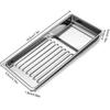 Stainless Steel Nail Art Tool Tray Sterilization Storage Cosmetic Tattoo Equipment Dental Surgery Metal Tray Manicure Organizer
