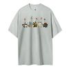 Pokemon Aufdruck Kurzarm Lässige Sommerkleidung Herren Bequeme Kleidung Herrenkleidung Kurzarm Halbarm Oberteil