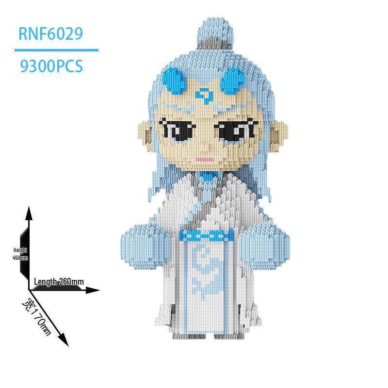 Chaole Sen 2026 Girl Series: Night Market Stall Building Blocks Toy