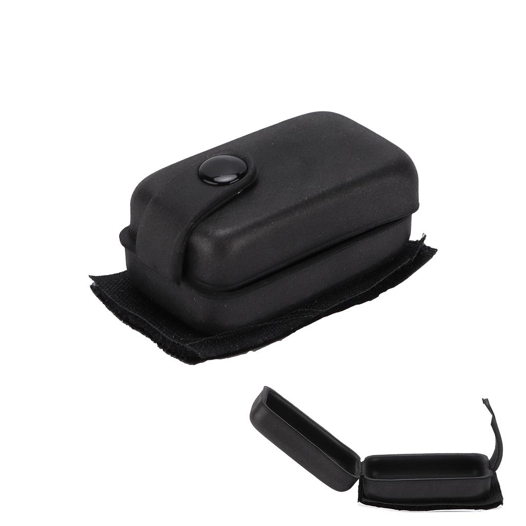 Acoustic Guitar Battery Pouch PU Portable Holster Musical Instrument Accessories for Pickup