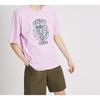 MLB Printed Sports Casual Loose Short Sleeve T-Shirt Unisex Tops Blue Purple 31TSTL931-46V
