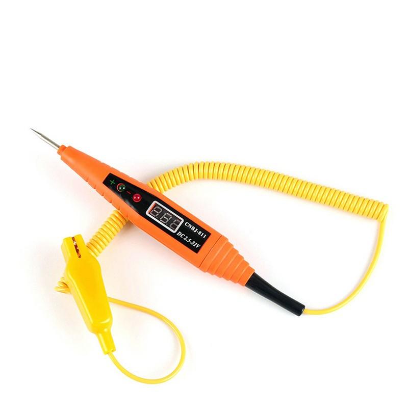 Digital Car Fuse Circuit Probe Tester Tool Voltmeter Voltage Indicator Detector MOTORS