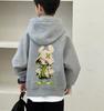 Autumn/Winter Cute Hooded Children's Sweatshirt - Korean-style Small Bear Loose and Breathable Comfortable Top