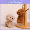 Teddy Dog Plush Keychain With Pp Cotton Filling For Girls Bag Decor