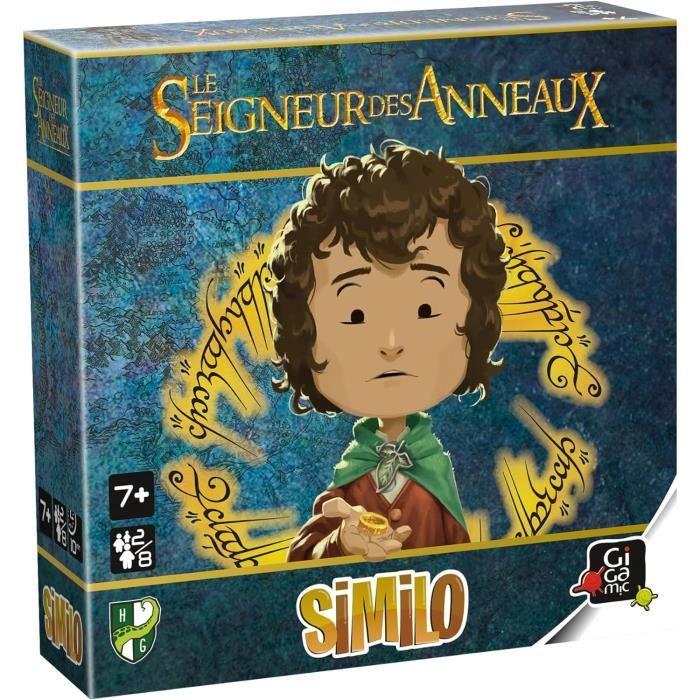 Gigamic SIMILO Le Seigneur des Anneaux ! Jeu de déduction Coopératif