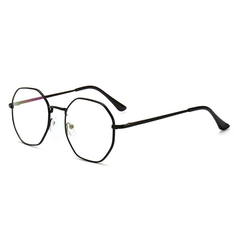 Regular Polygon Women Men Glasses Lady Premium Retro Myopia Optical Mirror Eyewear -0.5 -1.0 -1.5 -2.0 -2.5 -3.0 -3.5 -4.0
