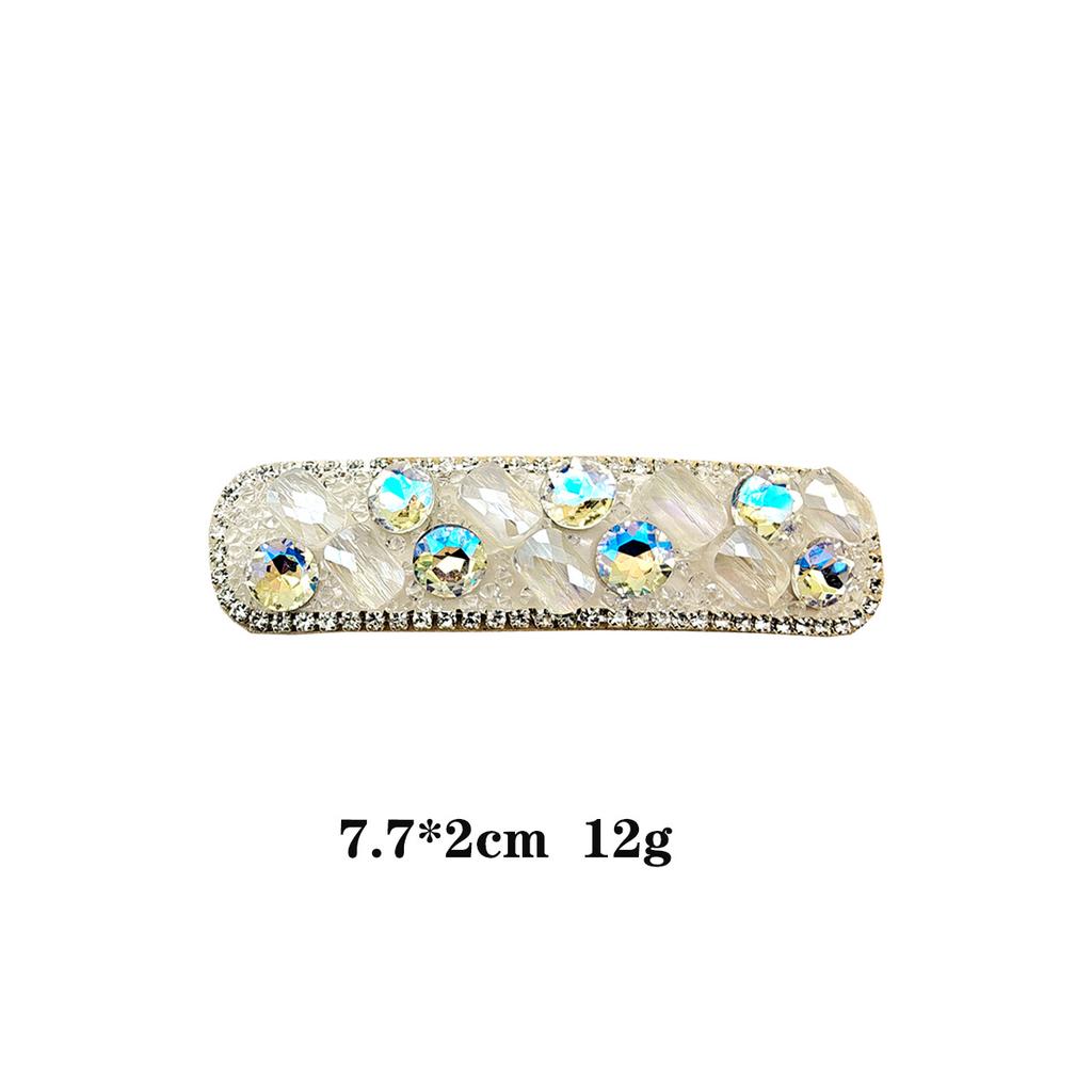 Seamless Hairpin Back of The Head Side Clip Rhinestone Hairpin Fashionable Temperament Side Hairpin
