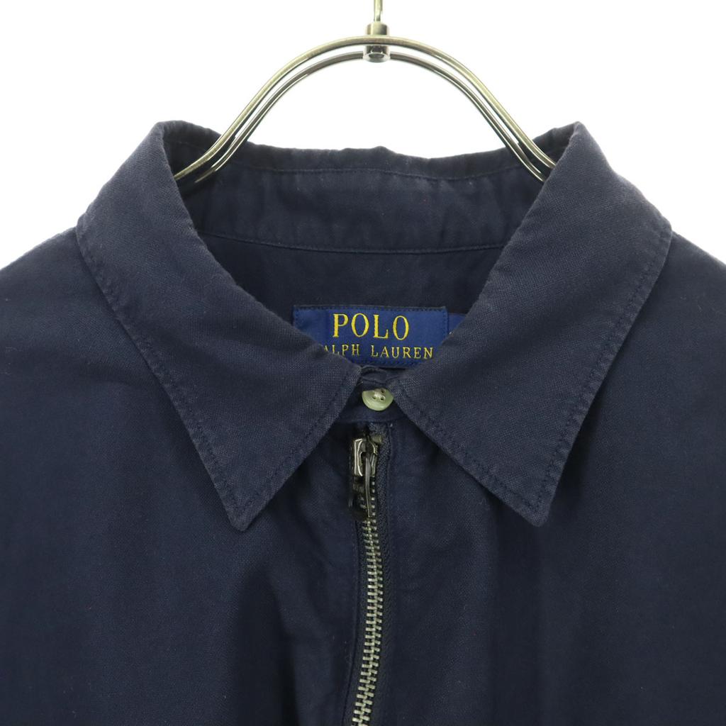 Polo Ralph Lauren Long Sleeve Zip Jacket M Navy Men's Used