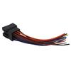 Auto Replacement Connector Power Adapter Radio Cable Harness Easy To Use