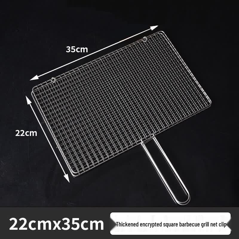 ZISIZ Stainless Steel BBQ Grilling Basket Clip