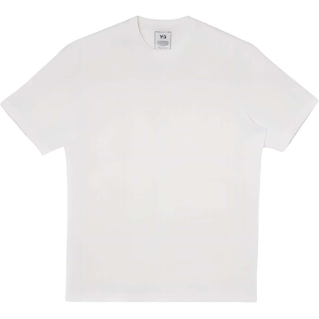 

Y-3 Basic Logo Casual Short Sleeve T-Shirt Men Tops White FN3359CORE WHITE XL