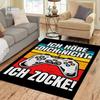 Gamer At Work Keep Gaming Carpet Rug Home Decor Bedroom Kitchen Living Room Bathroom Aisle Floor Mat Doormat Outdoor Rug Doormat