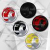Zinc Alloy Corsa Astra Insignia Movano Rocks Meriva Junior Badge Car Trunk Adhensive Emblem 3D Decal Sticker