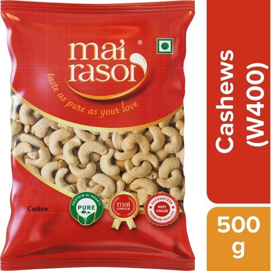 MAI RASOI Cashew Godammbi Beliebte Kaju 500 Gramm