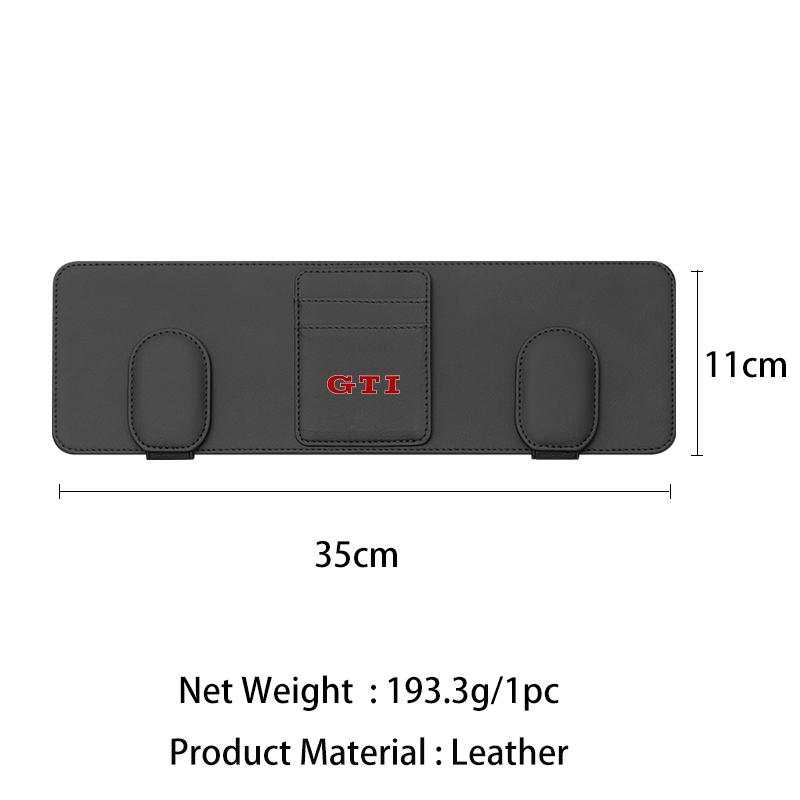 Multi-functional Car Sunshade Plate Organizer Bag Auto Accessories For Volkswagen VW Golf Polo Tiguan T5 Passat b6 Scirocco ujd9