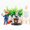 Figur Qisney Topia 2 Zooszene Handgemacht Polizei Judy & Fuchs Nick Blind Box Trendige Puppe Auto