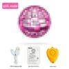 Magic Luminous UFO Spinning Ball: Flying Saucer Gyro with Induction Technology