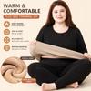 Couple Sherpa Fleece Thermal Underwear Set Plus Size Warm Cold Resistant Winter