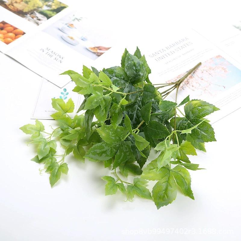 Simulation Plant Wall Green Plant Background Wall Flower Arrangement With Material Fake Flower Green Dill Living Room Small Potted Plant Decorative