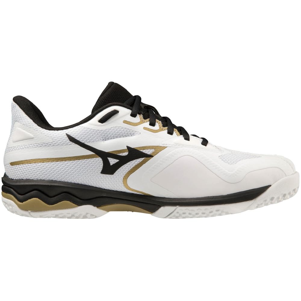 Tennis Shoes Wave Exceedrite 2 OC White X Gold X Black Cm 4E [Mizuno] 27.0