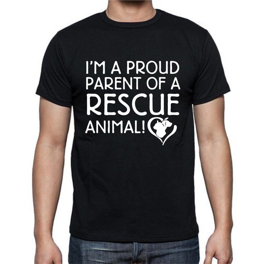 

I m A Proud Parent Of A Rescue Animal Shelter T shirt tee 4XL