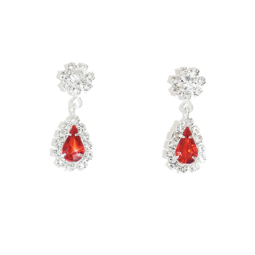 Leichter Luxus Wassertropfenförmig Super Glitzernd Temperament Hochwertig Zeigt Das Gesicht Kleine Ohrringe Ohrringe Modeschmuck Ohrringe Damen