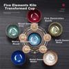 Baqianxing Jianzhang Master Cup Kiln-Changed Five Elements Ceramic Kung Fu Tea Set Small Teacups Set Gift Souvenir