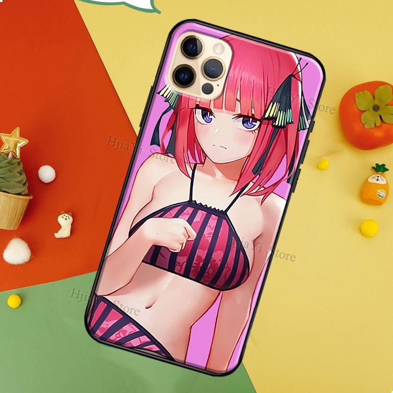 Itsuki Nino Yotsuba Nakano Case For iPhone 11 13 Pro Max 12 Mini X XR XS MAX 6 6S 7 8 Plus 5S SE 2020 Phone Cover