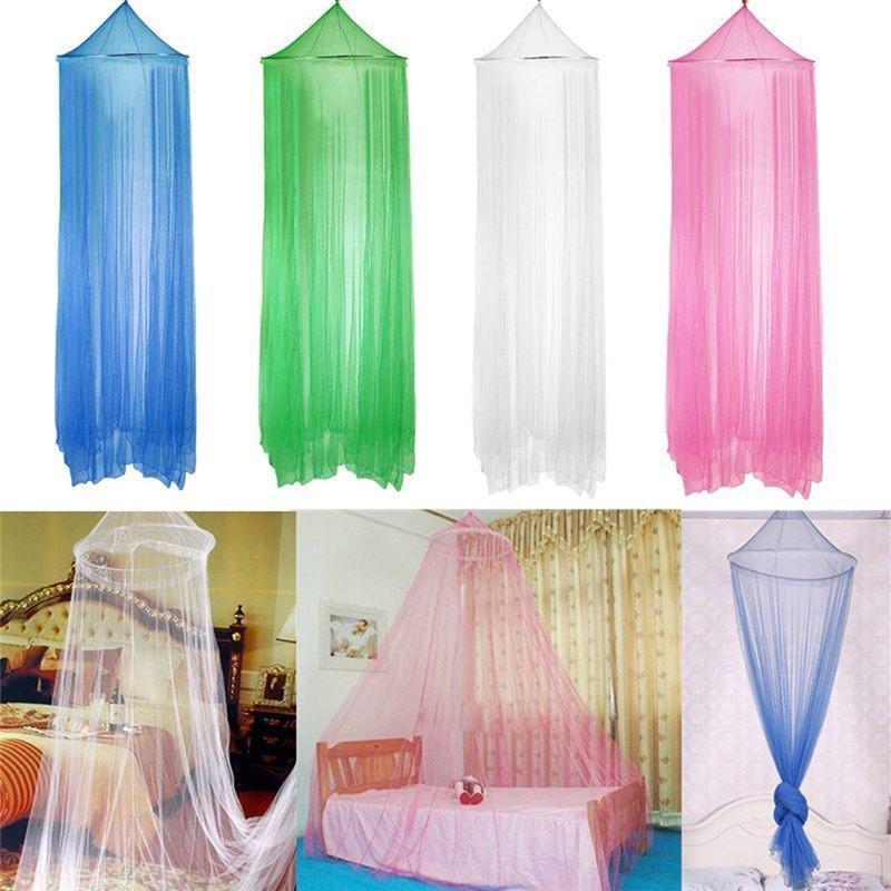 Mosquito Bed Net Curtains Canopy Round Insect Reject Net Netting Dome Tent Bed