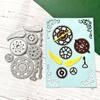 Gear Metal Cutting Dies Stencils for DIY Scrapbooking Decorative Embossing Paper Cards Template Decorative Die Cuts