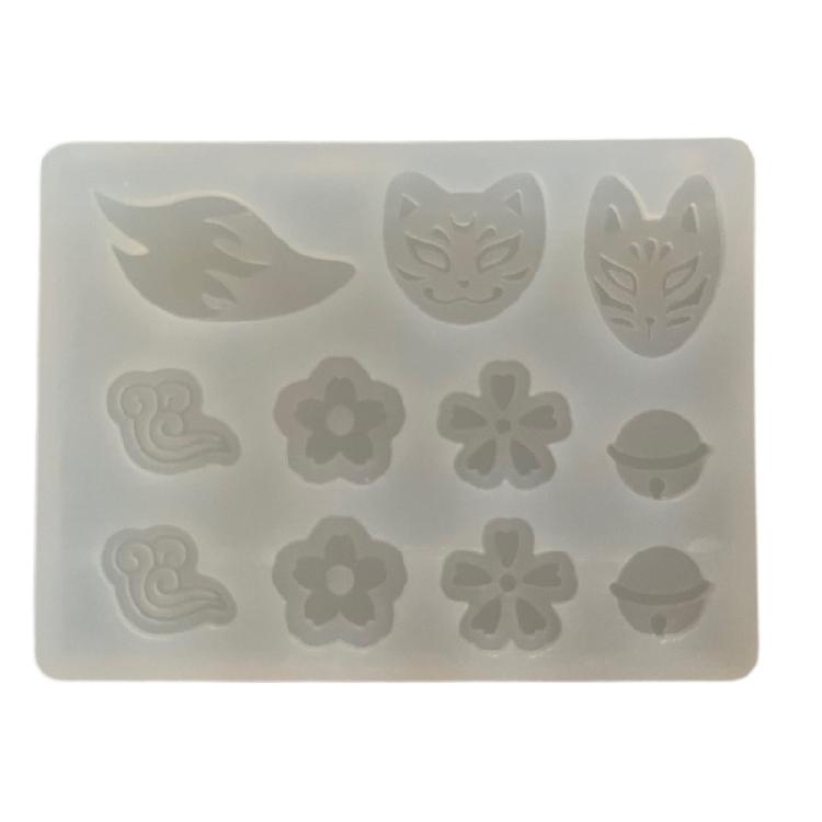 Sweet Bowknot Silicone Mold Quicksand Resin Filler Crystal Epoxy Resin Molds Filling Accessories DIYs Jewelry Castings