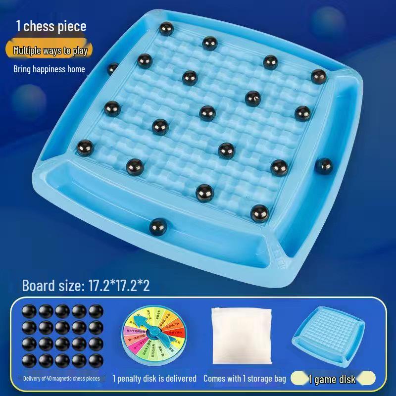 Magnetic Induction Battle Chess: Two-Player Parent-Child Interactive Desktop Game