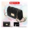 [ORIJIRI] Chain Bag, Shoulder Bag, Women's Pochette, Crossbody Bag, Girls' Shoulder Bag, Stylish, Cute, PU Leather