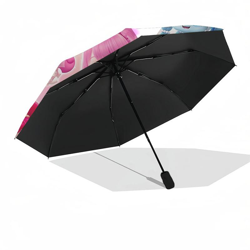 Princess, Friends Automatic Opening and Closing, 8 Rib Structure Portable Umbrella, Suitable for Men and Women In All Seasons  Perfect Gift