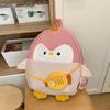 Schoolbag cute penguin backpack female 1011 new ins versatile cartoon funny small backpack casual student small schoolbag