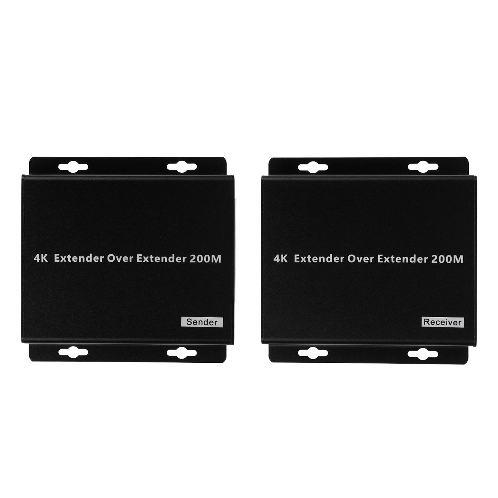 

Удлинитель интерфейса мультимедиа HD 4K 656.17ft Ethernet кабельный удлинитель для видеонаблюдения безопасности EU Plug