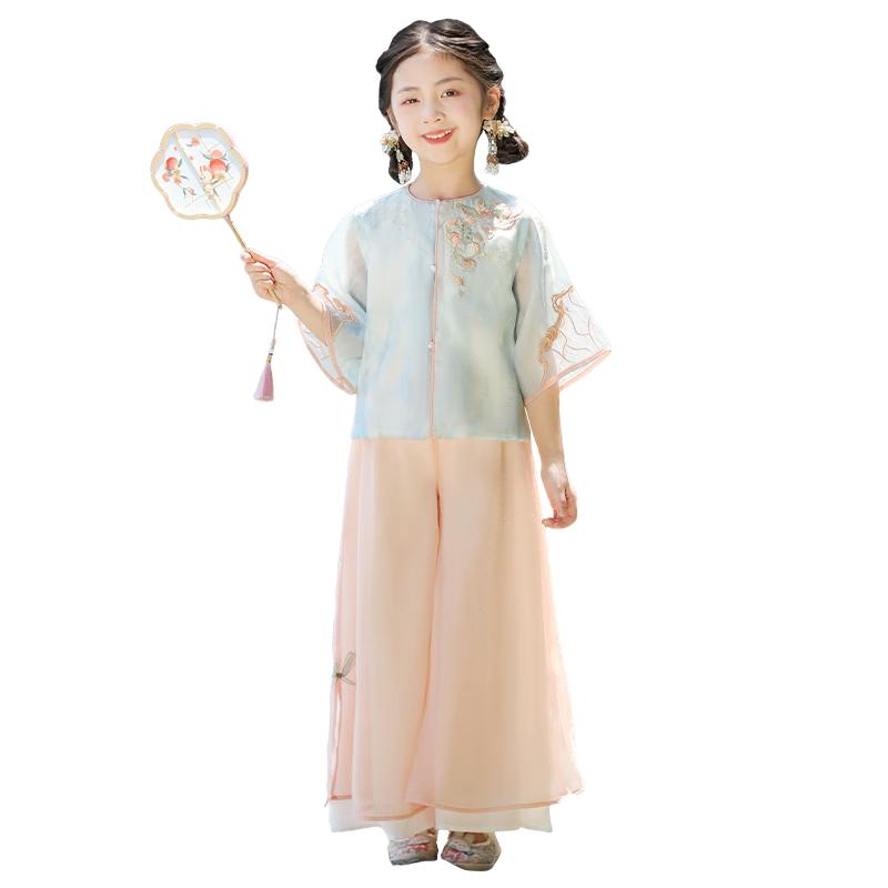 Girls' Chinese Hanfu & Tang Suit Set