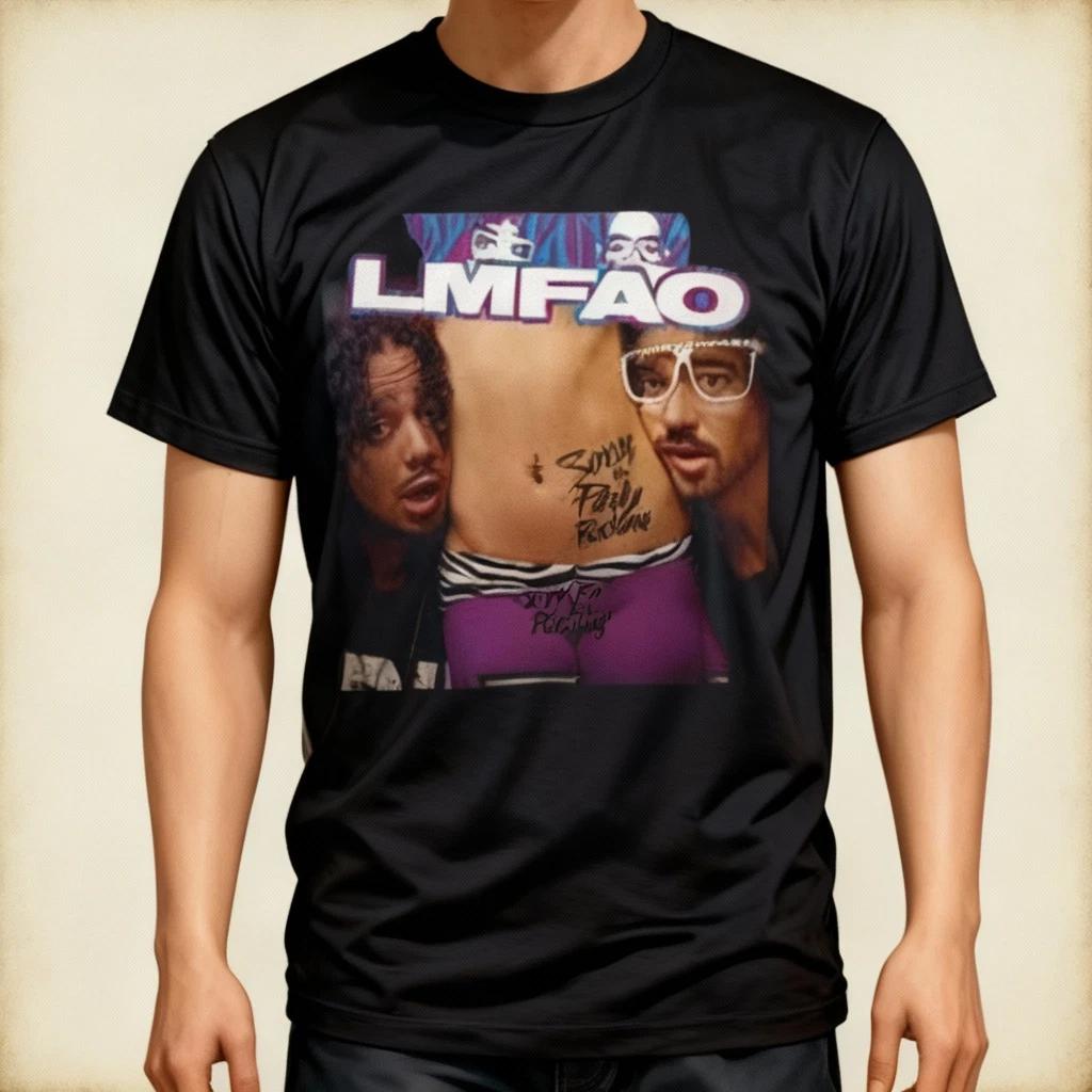 NWT LMFAO Sorry for Party Rocking T Shirt All Size S-5Xl 3XL