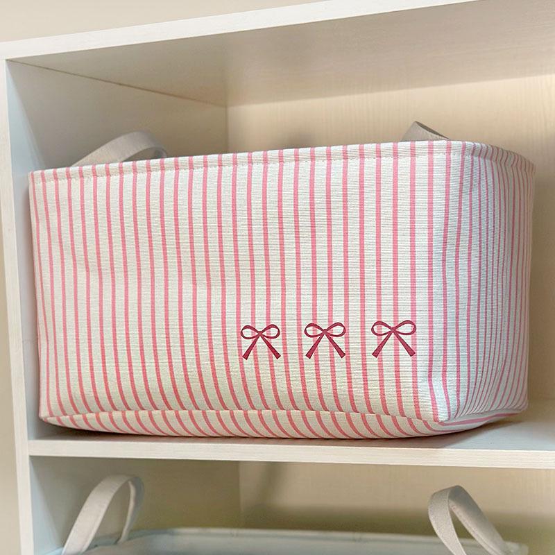 Thick Canvas Storage Box for Clothes and Pants - Dormitory and Home Use