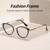 Cat-Eye Metal Frame Reading Glasses for Men & Women Office Eyewear Modern Eyewear Premium Eyewear Vision Aid
