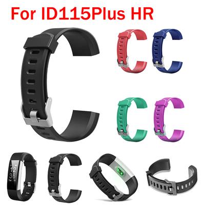Curea Portabilă Moale de 20mm pentru Ceas Inteligent pentru ID115Plus HR Piese de Schimb Accesorii Colorate Bandă de Încheietură din Silicon pentru Ceas